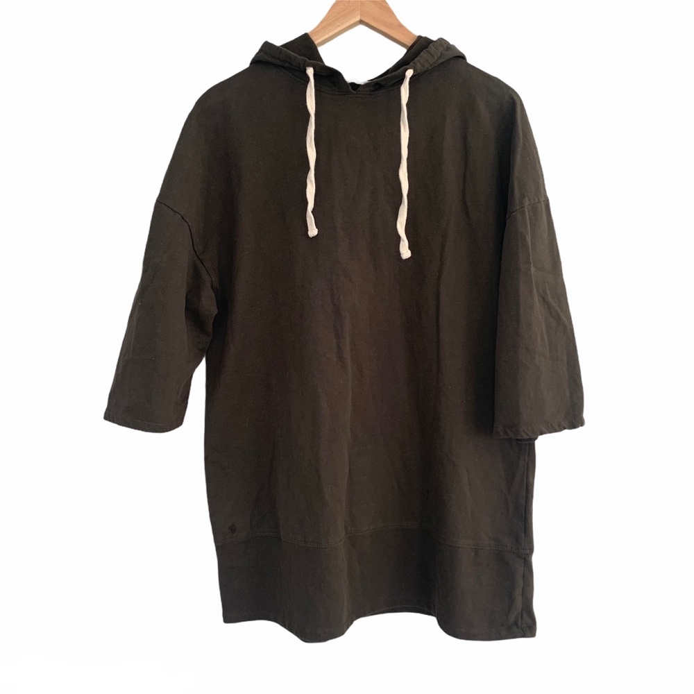 Zara Women's Hooded Tunic/Sweater Dress Sz S